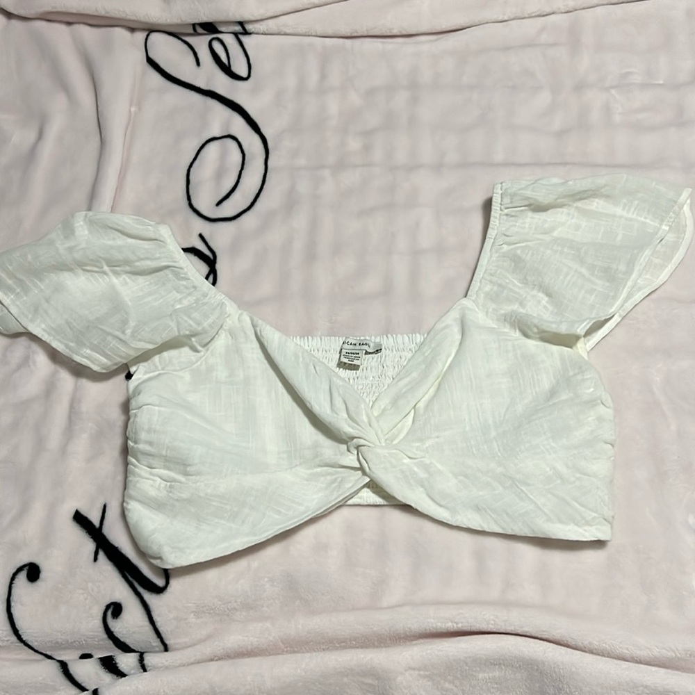 American Eagle M women’s linen top